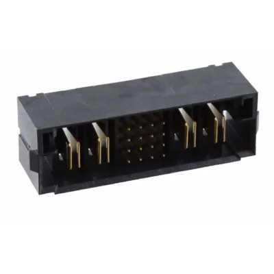 Samtec MPTC Series Straight Through Hole PCB Header, 20 Contacts, 2 mm Pitch, 10 Row, Shrouded MPTC-02-16-02-6.30-01-L-V