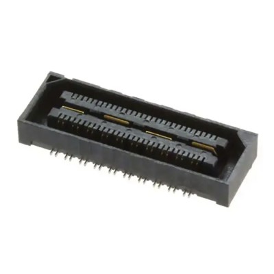 Samtec PCB Socket Right Angle Through Hole, 80-Contact, 2 Row, 0.55 mm Pitch, 220V, Gold Plated QSH-040-01-L-D-DP-A-K