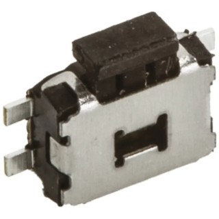Wurth Elektronik Black Tactile Switch, 2.6 mm Actuator, SPST 50mA 12 V dc, Surface Mount 436331045822