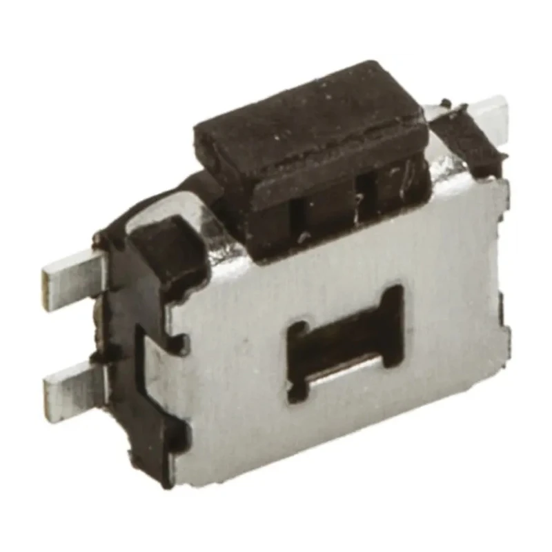 Wurth Elektronik Black Tactile Switch, 2.6 mm Actuator, SPST 50mA 12 V dc, Surface Mount 436331045822