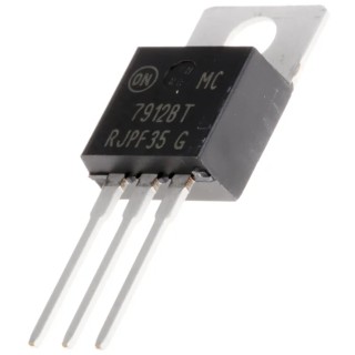 onsemi Negative Linear Voltage Regulator 15W 40V dc TO-220 3-Pin MC7912BTG