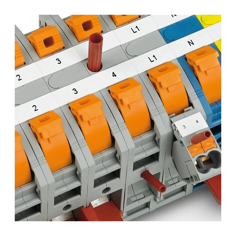 Phoenix Contact DIN Rail Terminal Block PTPOWER 95 Series 95mm² 1-Level Screw Terminal 1.5kV 232A IECEx/ATEX 3260100