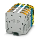 Phoenix Contact DIN Rail Terminal Block PTPOWER 95 Series 95mm² 1-Level Screw Terminal 1.5kV 232A IECEx/ATEX 3260100