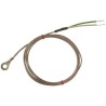 RS PRO Type K Washer Thermocouple 2 m Length, 5 mm Diameter Copper Probe, 350 °C Max 200-0611