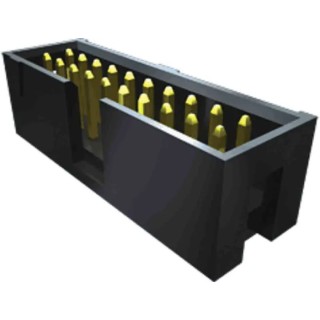 Samtec TSS Series Straight Through Hole PCB Header 10 Contacts 2.54 mm Pitch 2 Row Shrouded TSS-105-01-T-D