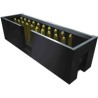Samtec TST Series Straight Through Hole PCB Header 24 Contacts 2.54 mm Pitch 2 Row Shrouded TST-112-01-G-D