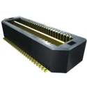 Samtec QTS Series Straight Surface PCB Header, 100 Contacts, 0.64 mm Pitch, 2 Row, Shrouded QTS-050-01-F-D-A