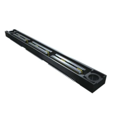 Samtec QSS Series Straight Surface PCB Socket, 150-Contact, 2 Row, 0.635 mm Pitch Crimp QSS-075-01-F-D-A