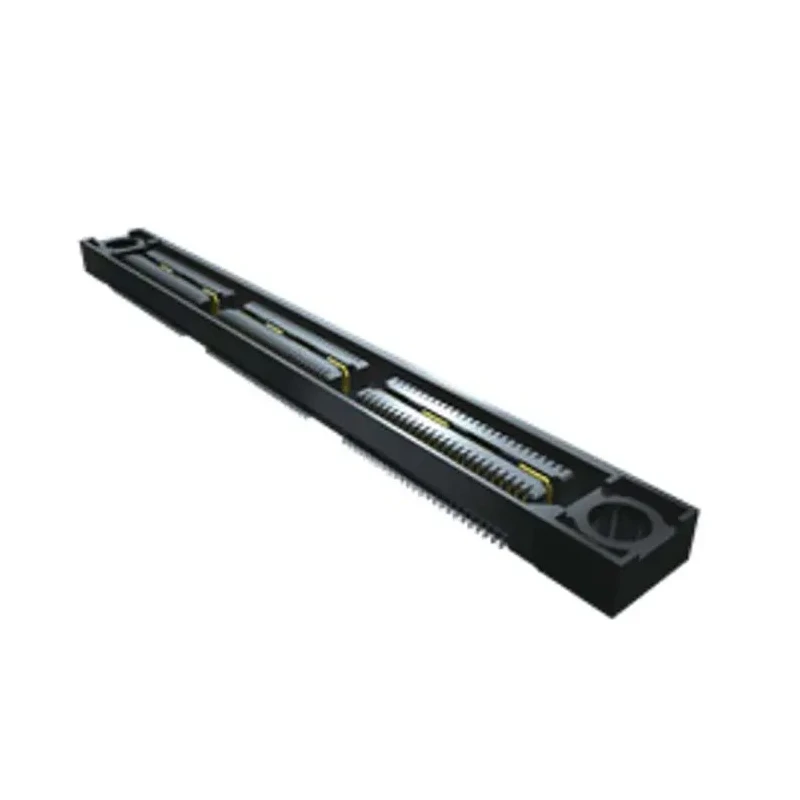 Samtec QSS Series Straight Surface PCB Socket, 150-Contact, 2 Row, 0.635 mm Pitch Crimp QSS-075-01-F-D-A