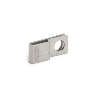 HellermannTyton Grey Stainless Steel Cable Tie Mount 10 mm Width x 10.2 mm Thickness x 23 mm Length 151-00837 SSPC4-SS316-ML