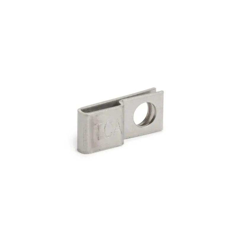 HellermannTyton Grey Stainless Steel Cable Tie Mount 10 mm Width x 10.2 mm Thickness x 23 mm Length 151-00837 SSPC4-SS316-ML