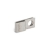 HellermannTyton Grey Stainless Steel Cable Tie Mount 10 mm Width x 10.2 mm Thickness x 23 mm Length 151-00837 SSPC4-SS316-ML