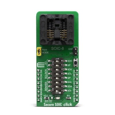 MikroElektronika Communication & Wireless Development Tool for 8 Pin SOIC Packages MIKROE-3788