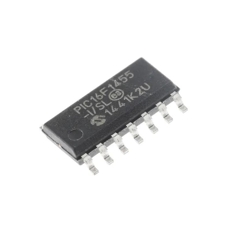 Microchip 8-bit PIC Microcontroller 14kB FLASH, 48 MHz, 14-Pin SOIC PIC16F1455