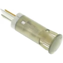 APEM White Panel Mount Indicator, 24V dc, Solder Lug Termination QS101XXW24