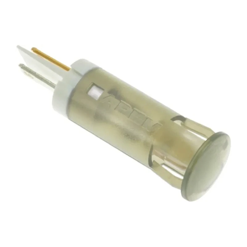 APEM White Panel Mount Indicator, 24V dc, Solder Lug Termination QS101XXW24