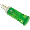 APEM Green Panel Mount Indicator 12V DC 20mA Solder Lug Termination QS101XXG12