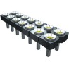 Samtec PCB Socket 20-Contact 2 Row 2.54 mm Pitch Solder Termination SDL-110-G-19