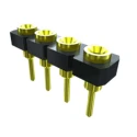 Samtec SL Series Straight Through Hole PCB Socket, 1-Contact, 1 Row, 2.54 mm Pitch Solder SL-101-G-19