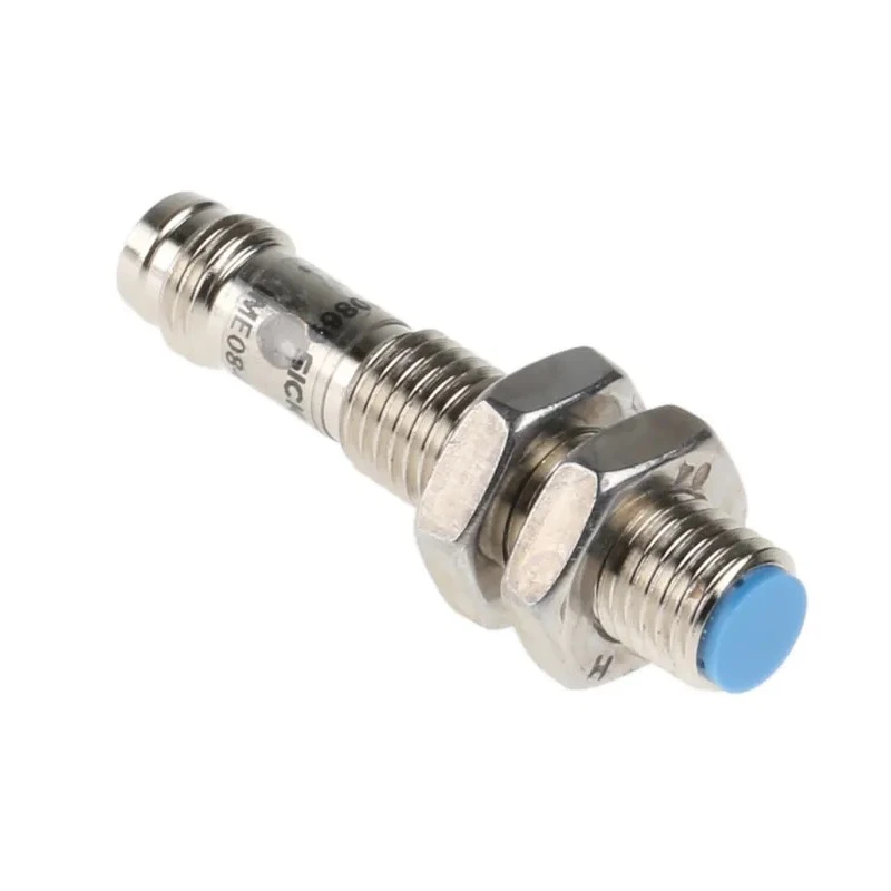 SICK Threaded Barrel Inductive Proximity Sensor M8 x 1 Flush Mount PNP 30 V DC 2 mm Detection IME08-02BPSZT0K