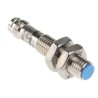 SICK Threaded Barrel Inductive Proximity Sensor M8 x 1 Flush Mount PNP 30 V DC 2 mm Detection IME08-02BPSZT0K