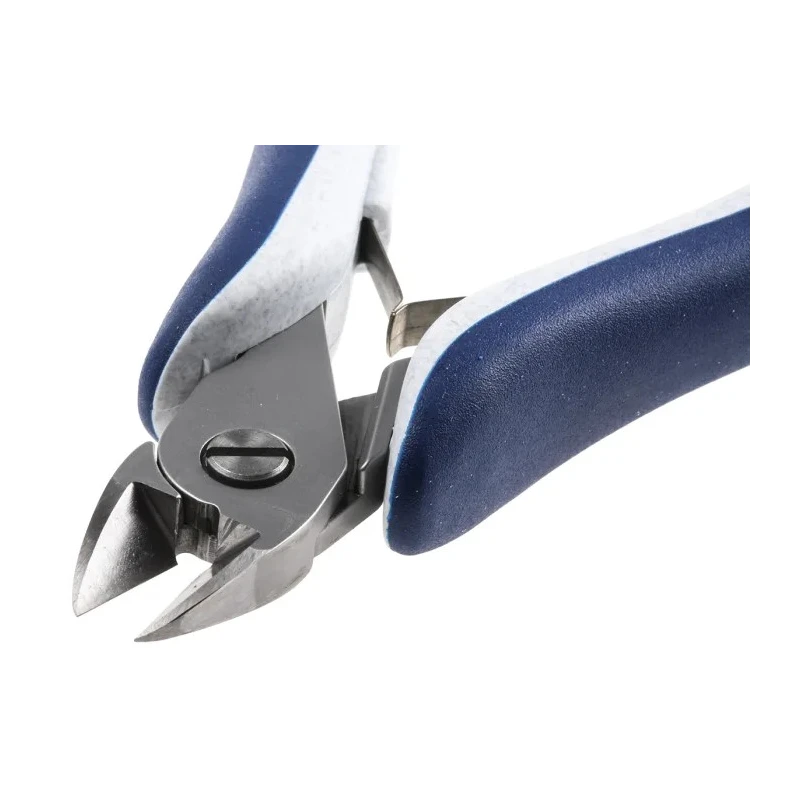 ideal-tek Full Flush ESD Safe Side Cutter 16mm Jaw Width, 130mm Length, ISO 5745 Standard 25.E5162.CRBG