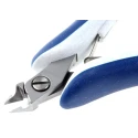 ideal-tek Semi-Flush ESD Safe Side Cutter, Jaw Width 6.4mm, Overall Length 125mm, Ball Bearing Steel Jaws 25.E5540.CRBG