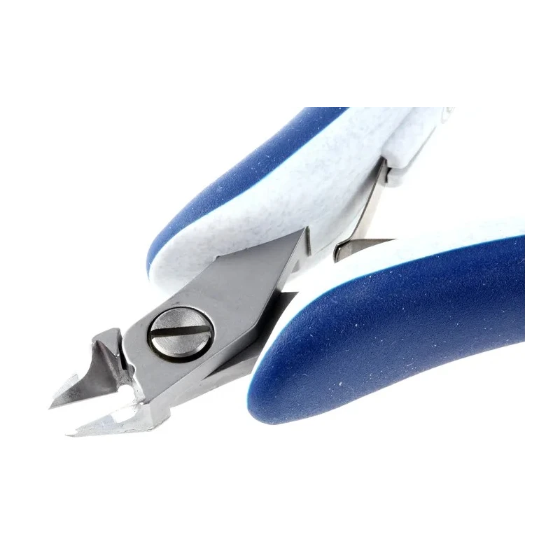 ideal-tek Semi-Flush ESD Safe Side Cutter, Jaw Width 6.4mm, Overall Length 125mm, Ball Bearing Steel Jaws 25.E5540.CRBG