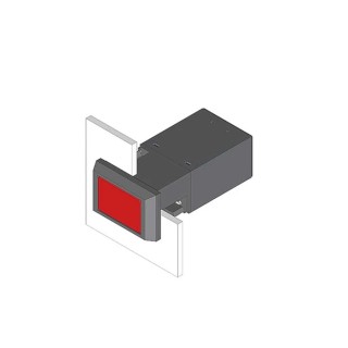 EAO Modular Push Button Switch Actuator Black for Use with Series 22 22-211.011