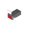 EAO Modular Push Button Switch Actuator Black for Use with Series 22 22-211.011
