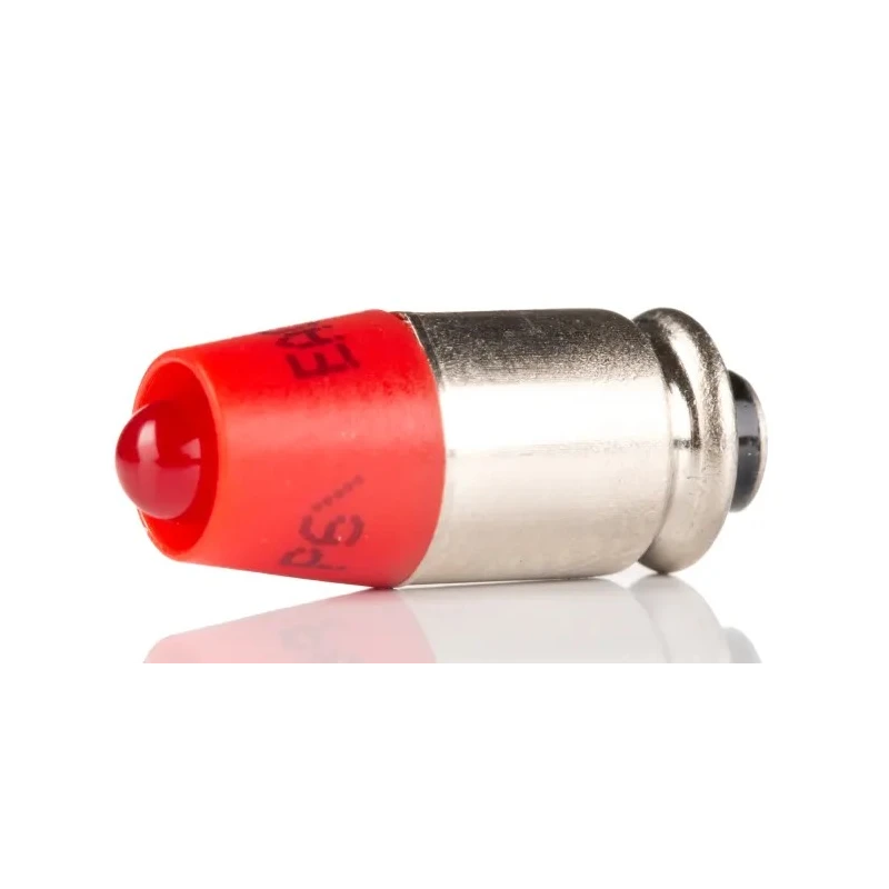 EAO Red Indicator Lamp Single Chip 24 V AC/DC 6.1 mm Diameter 10-2J12.1062