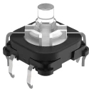 EAO Modular Switch Contact Block 1 NO Contact Configuration, 42V AC/DC, White LED Illumination 70-220.9S