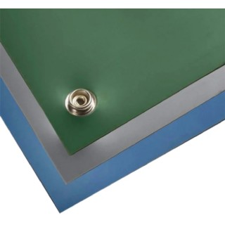 RS PRO Blue ESD-Safe Mat Bench 3 m x 1.22 m x 3 mm Thickness Synthetic Rubber 3-Layer Construction 787-2118