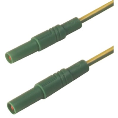 Hirschmann Test & Measurement Connector Test Lead 32A, 1000 V AC/DC, 1 m Length 934075188