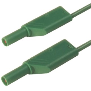 Hirschmann Test & Measurement Connector Test Lead 32A 1000 V ac/dc Green 1 m Lead Length 934088104