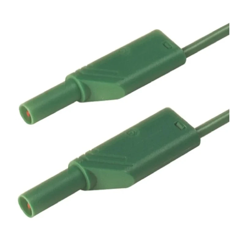 Hirschmann Test & Measurement Connector Test Lead 32A 1000 V ac/dc Green 1 m Lead Length 934088104