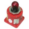 Moflash Explosion Proof Red Beacon 240V DC Flashing Base with Xenon Bulb IP66 BC150