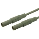 Hirschmann Test & Measurement Connector Test Lead 32A, 1000 V AC/DC, Grey, 2 m Lead Length 934077106