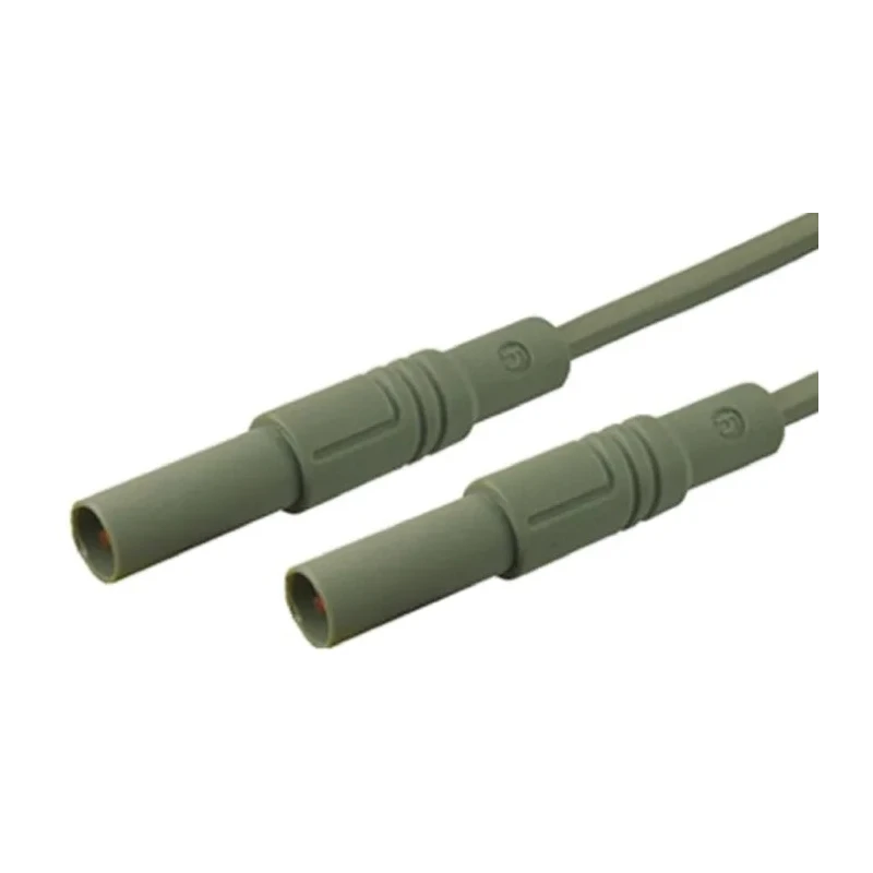Hirschmann Test & Measurement Connector Test Lead 32A, 1000 V AC/DC, Grey, 2 m Lead Length 934077106