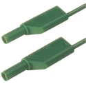 Hirschmann Test & Measurement Connector Test Lead 32A, 1000V AC/DC, Green, 2m Lead Length 934089104