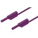 Hirschmann Test & Measurement Connector Test Lead 10A 1000V AC/DC Violet 1m Lead Length 975696709
