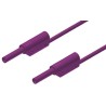 Hirschmann Test & Measurement Connector Test Lead 10A 1000V AC/DC Violet 1m Lead Length 975696709