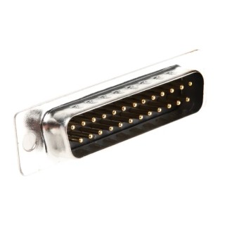MH Connectors D-Sub 25 Way Straight Cable Connector 2.77 mm Pitch 250 V 5 A MHDM25SP