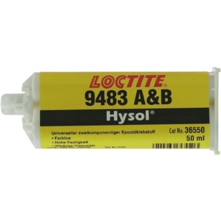 Loctite Epoxy Resin Adhesive, 50 ml, Ultra-Clear, High Strength, Model 9483