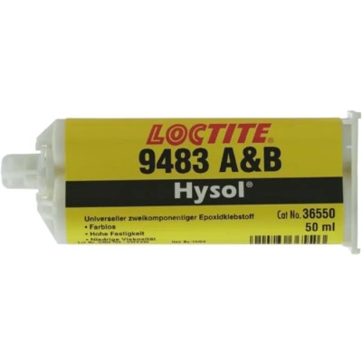 Loctite Epoxy Resin Adhesive, 50 ml, Ultra-Clear, High Strength, Model 9483