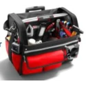 Facom Polyester, Polypropylene Wheeled Tool Bag with Shoulder Strap 550 mm x 360 mm x 440 mm BS.R20PB