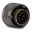 Amphenol Industrial MIL Spec Circular Connector 14 Way Cable Male Contacts Aluminium Alloy Housing MS3106E20-27PX