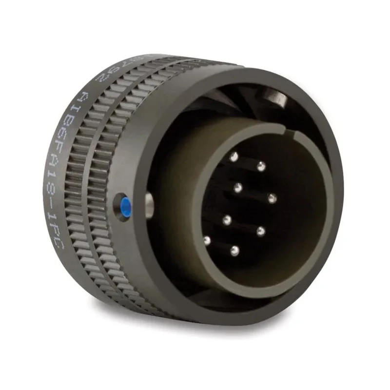 Amphenol Industrial MIL Spec Circular Connector 14 Way Cable Male Contacts Aluminium Alloy Housing MS3106E20-27PX