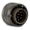 Amphenol Industrial MIL Spec Circular Connector 14 Way Cable Male Contacts Aluminium Alloy Housing MS3106E20-27PX