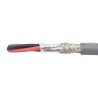 Alpha Wire ECO Control Cable 3 Cores 0.81mm² 18 AWG Screened 600V 30m Grey Modified Polyphenylene Ether Sheath 77214 SL005